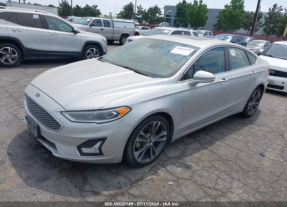 2019 FORD FUSION TITANIUM VIN: 3FA6P0D98KR152552