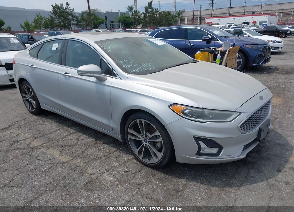 2019 FORD FUSION TITANIUM VIN: 3FA6P0D98KR152552