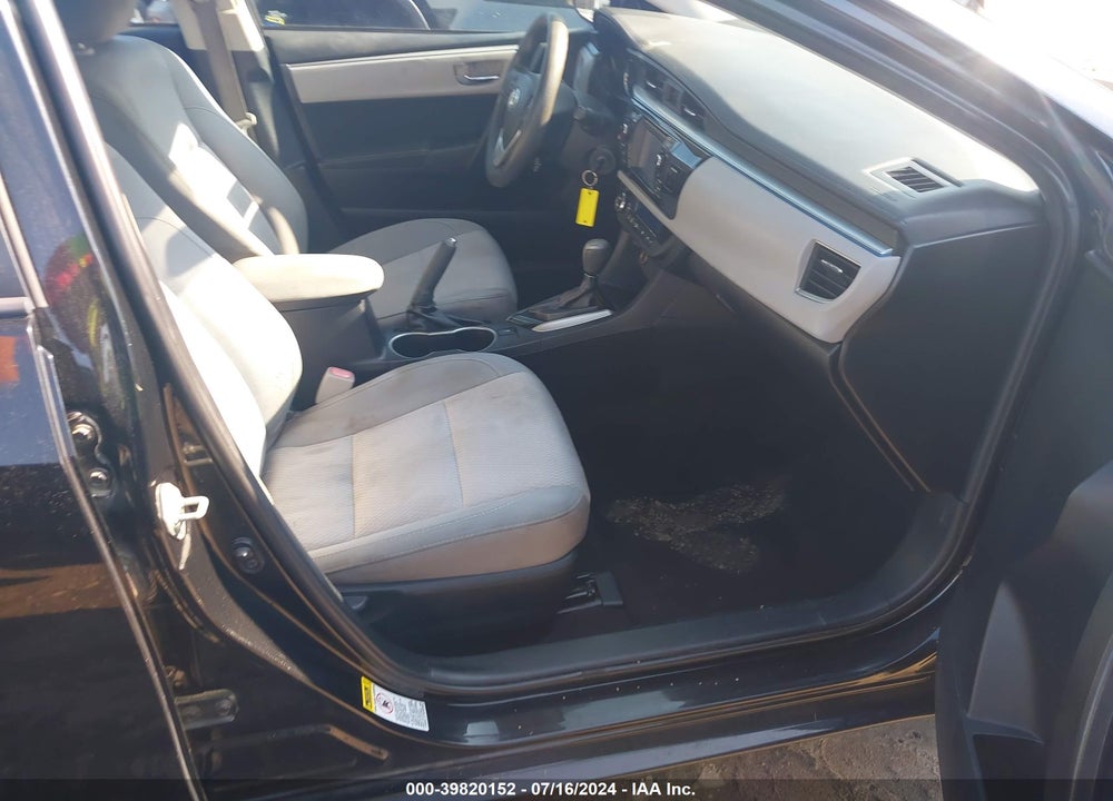 2014 TOYOTA COROLLA LE VIN: 2T1BURHEXEC189173