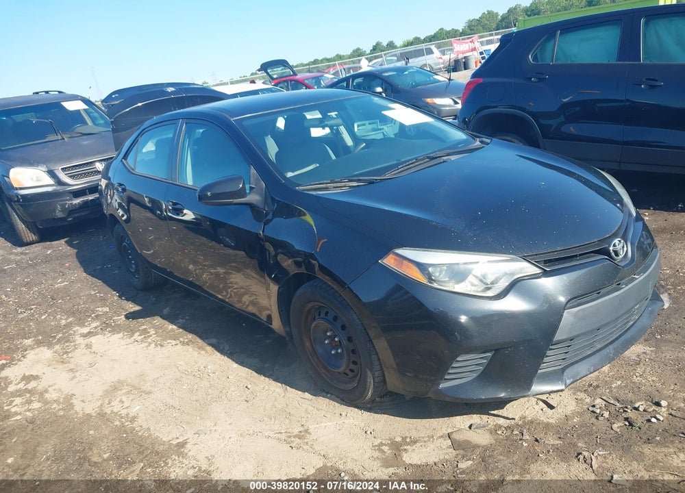 2014 TOYOTA COROLLA LE VIN: 2T1BURHEXEC189173