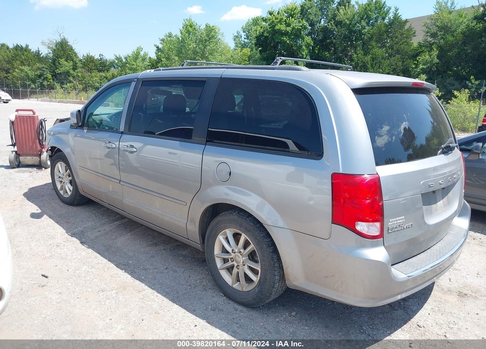 2016 DODGE GRAND CARAVAN SXT VIN: 2C4RDGCG3GR272507
