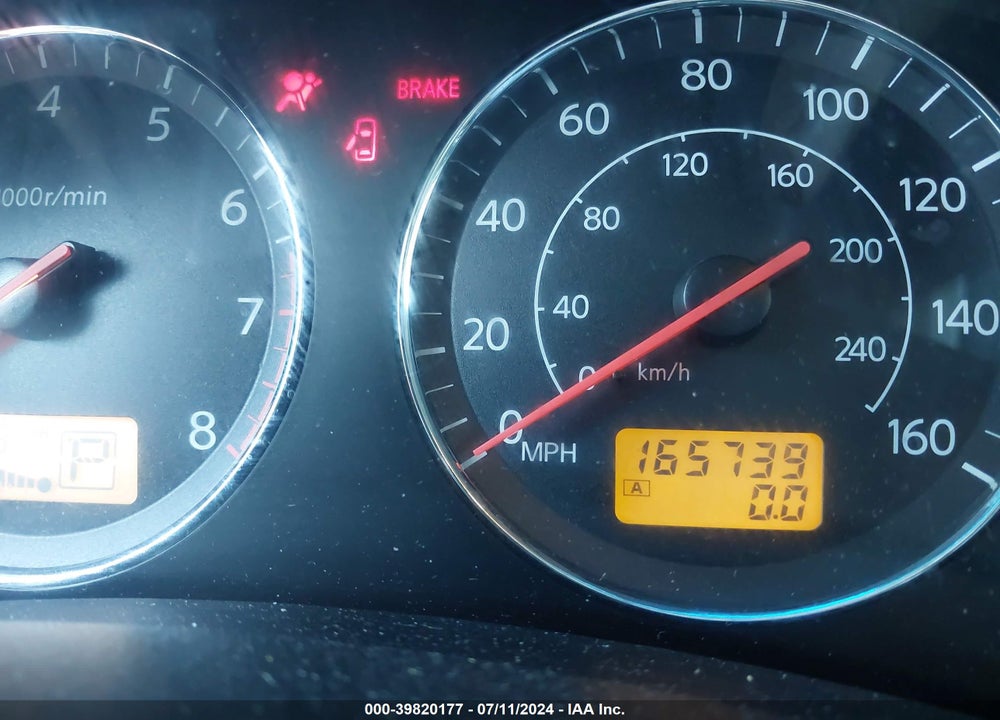 2005 INFINITI FX35 VIN: JNRAS08W35X214762