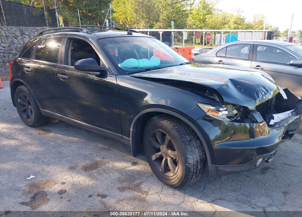 2005 INFINITI FX35 VIN: JNRAS08W35X214762
