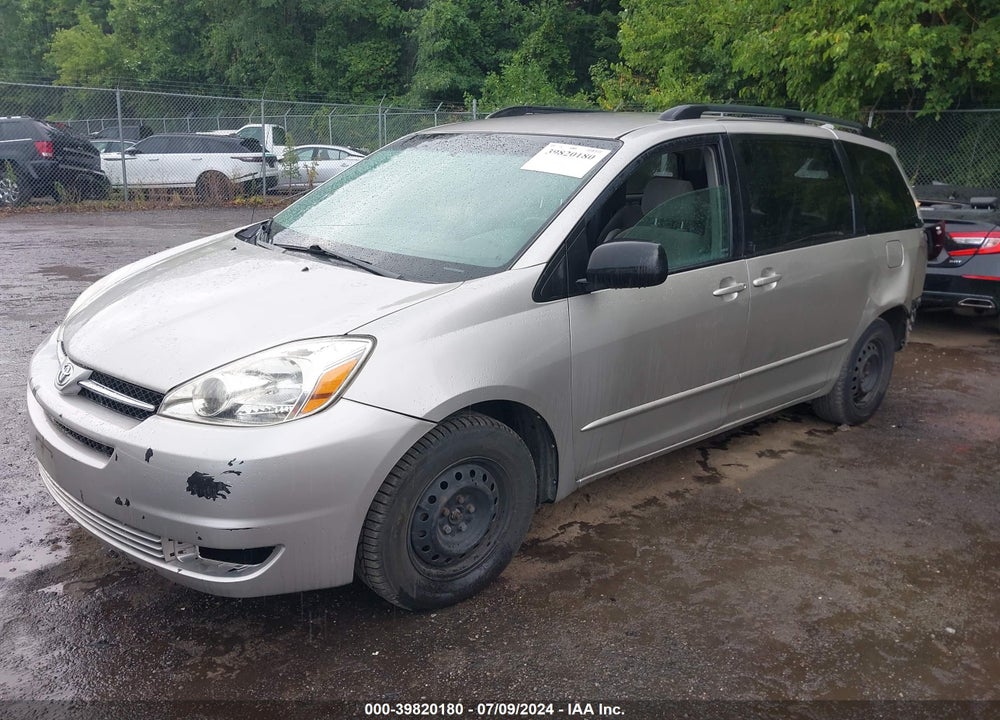 2004 TOYOTA SIENNA LE VIN: 5TDZA23C84S083671