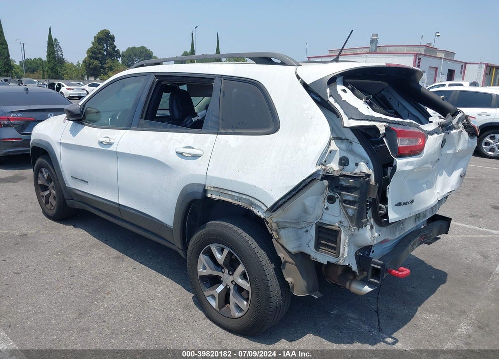 2014 JEEP CHEROKEE TRAILHAWK VIN: 1C4PJMBS7EW308692