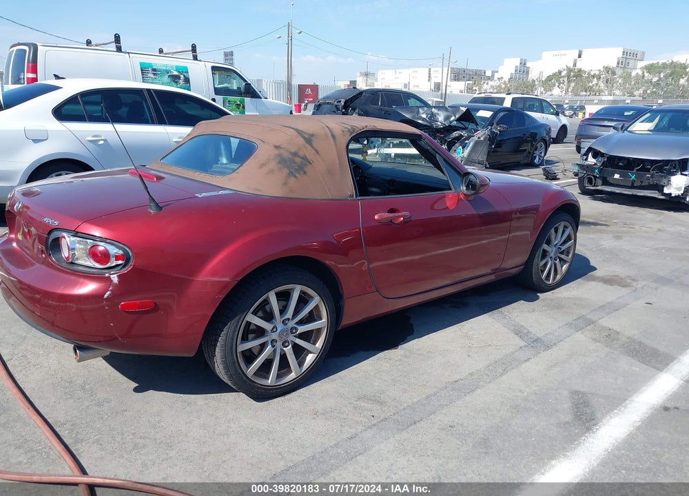 2006 MAZDA MX-5 GRAND TOURING VIN: JM1NC25F260105265