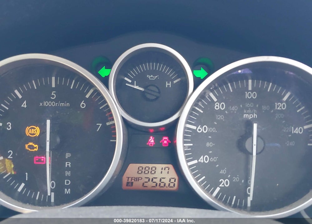 2006 MAZDA MX-5 GRAND TOURING VIN: JM1NC25F260105265