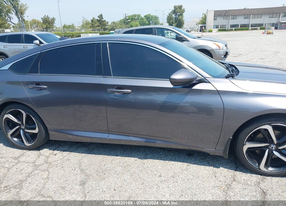 2018 HONDA ACCORD SPORT VIN: 1HGCV1F32JA167298