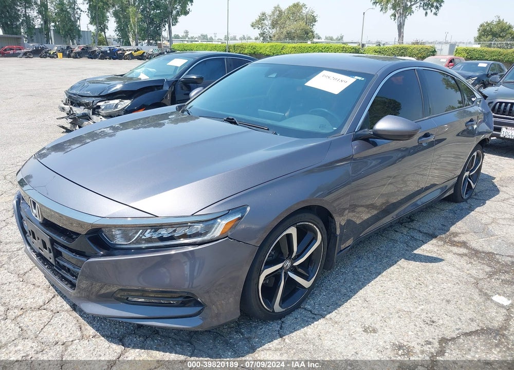 2018 HONDA ACCORD SPORT VIN: 1HGCV1F32JA167298
