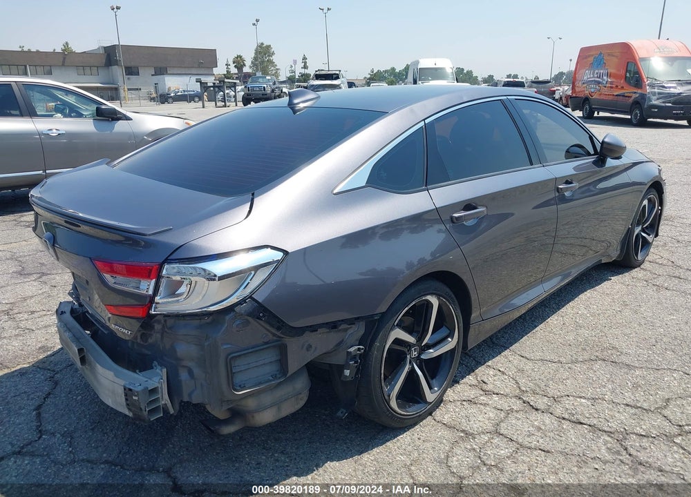 2018 HONDA ACCORD SPORT VIN: 1HGCV1F32JA167298
