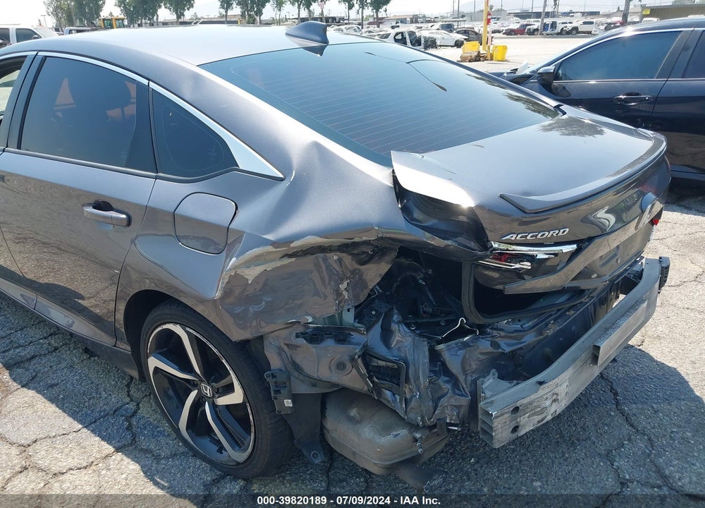 2018 HONDA ACCORD SPORT VIN: 1HGCV1F32JA167298
