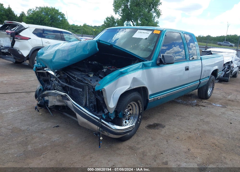 1996 CHEVROLET GMT-400 C1500 VIN: 2GCEC19R6T1117224
