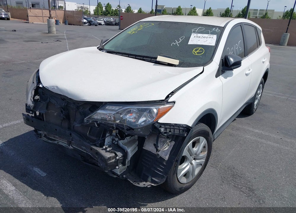 2015 TOYOTA RAV4 LE VIN: 2T3ZFREVXFW234777