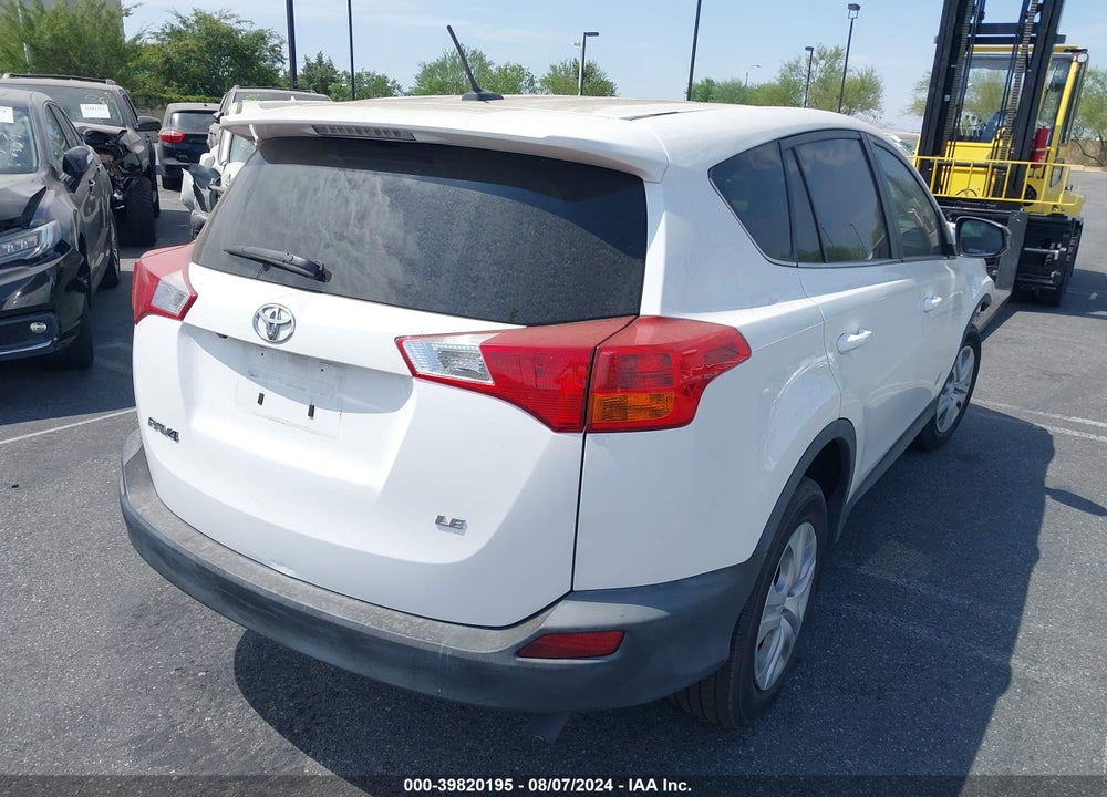 2015 TOYOTA RAV4 LE VIN: 2T3ZFREVXFW234777