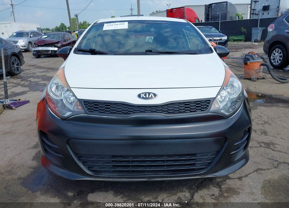2016 KIA RIO LX VIN: KNADM5A30G6625417