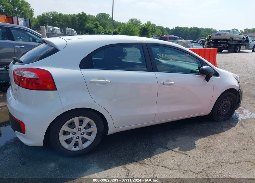 2016 KIA RIO LX VIN: KNADM5A30G6625417
