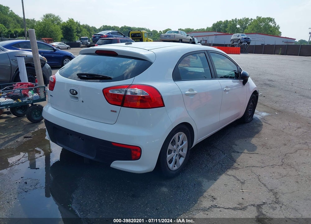 2016 KIA RIO LX VIN: KNADM5A30G6625417