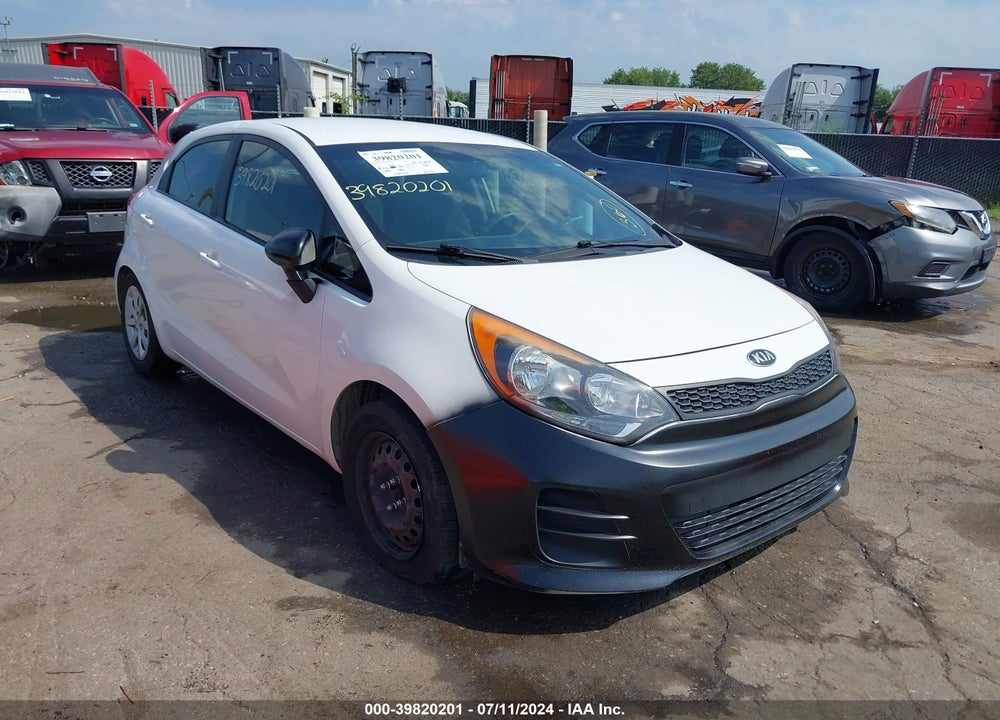 2016 KIA RIO LX VIN: KNADM5A30G6625417