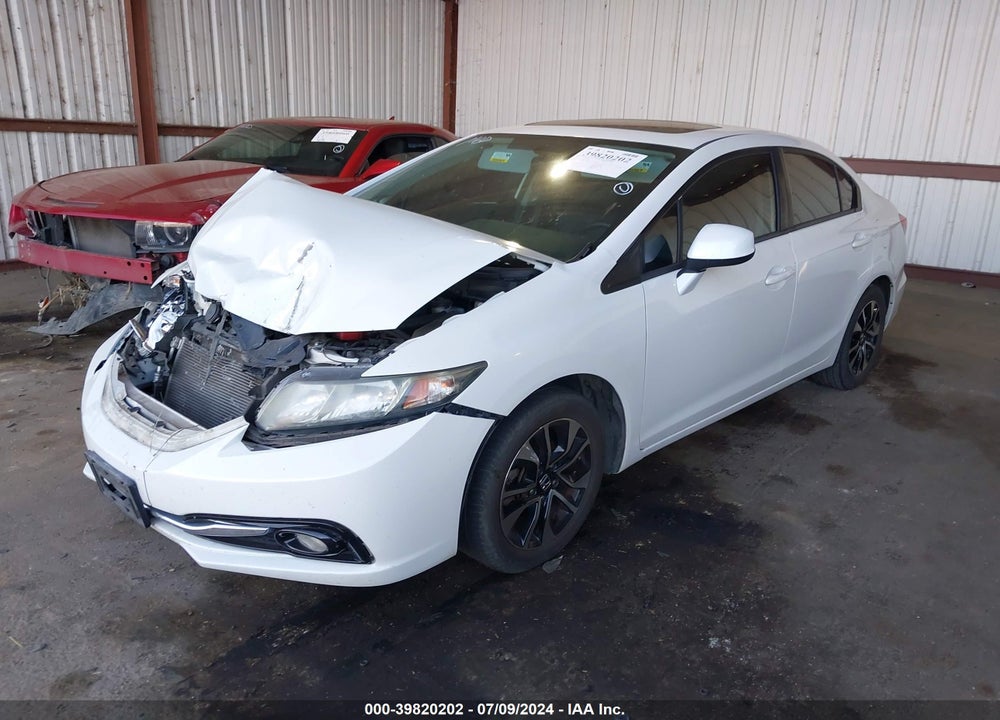 2013 HONDA CIVIC EX-L VIN: 19XFB2F98DE233191
