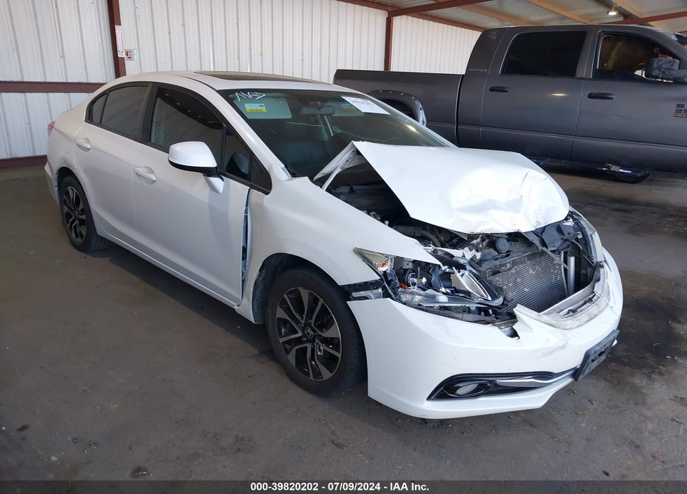 2013 HONDA CIVIC EX-L VIN: 19XFB2F98DE233191
