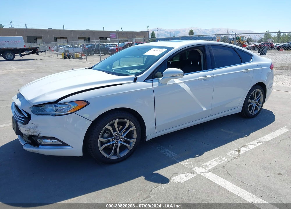 2017 FORD FUSION SE VIN: 3FA6P0H91HR417136