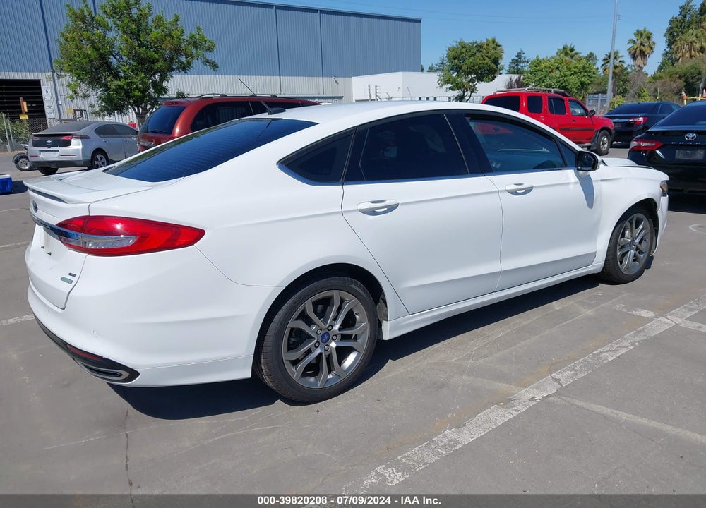 2017 FORD FUSION SE VIN: 3FA6P0H91HR417136