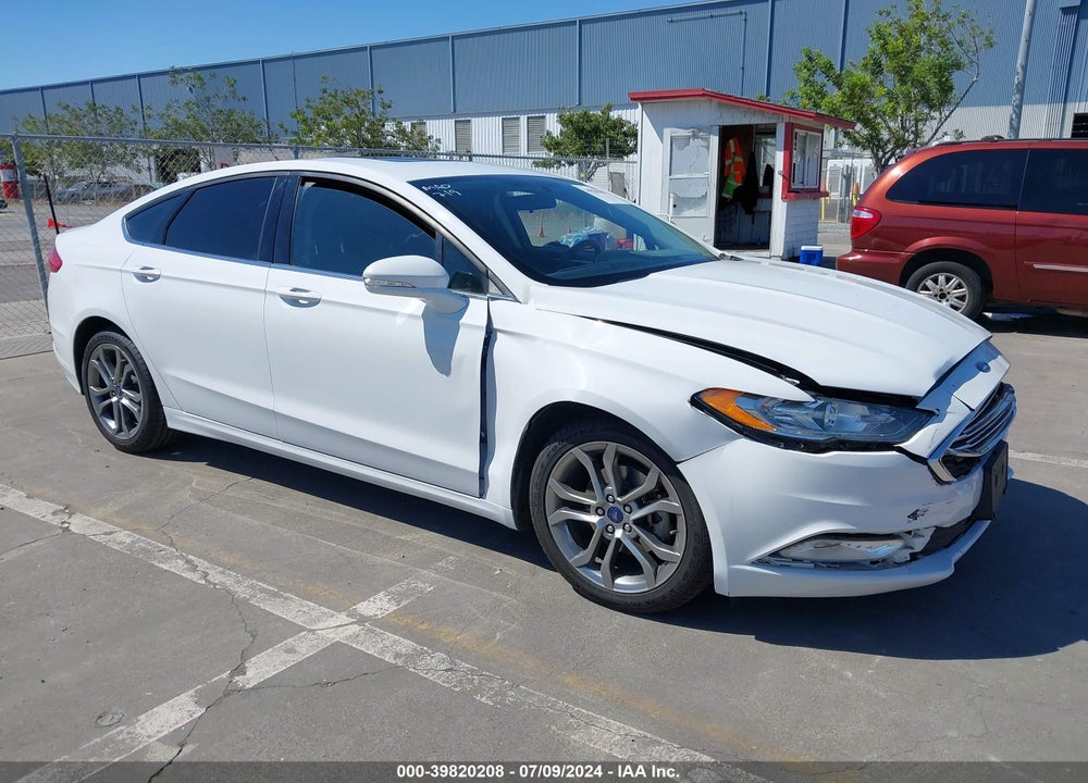 2017 FORD FUSION SE VIN: 3FA6P0H91HR417136