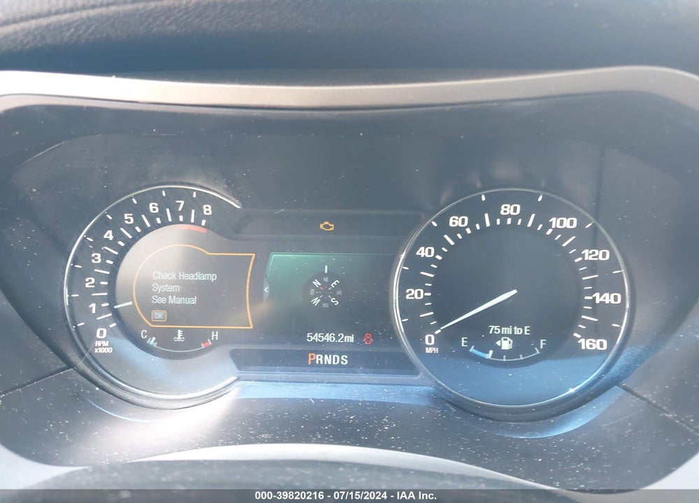 2016 LINCOLN MKZ VIN: 3LN6L2G97GR612283