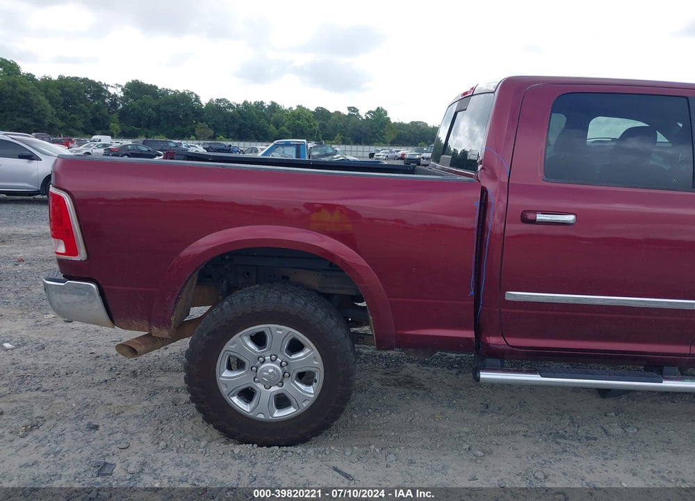 2017 RAM 2500 LAIE  4X4 6'4 BOX VIN: 3C6UR5FLXHG590857