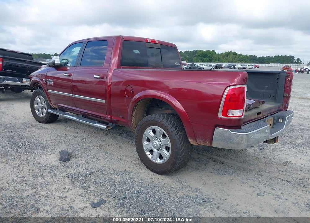 2017 RAM 2500 LAIE  4X4 6'4 BOX VIN: 3C6UR5FLXHG590857