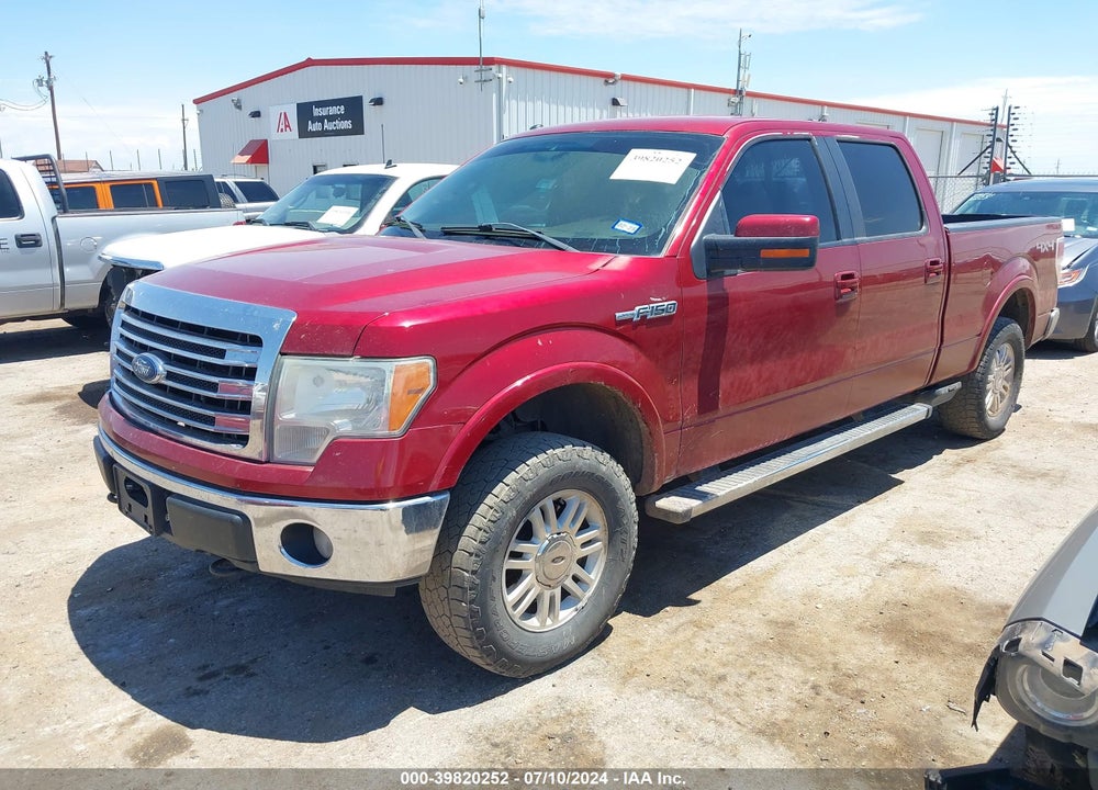 2013 FORD F-150 LARIAT VIN: 1FTFW1E6XDFA48782