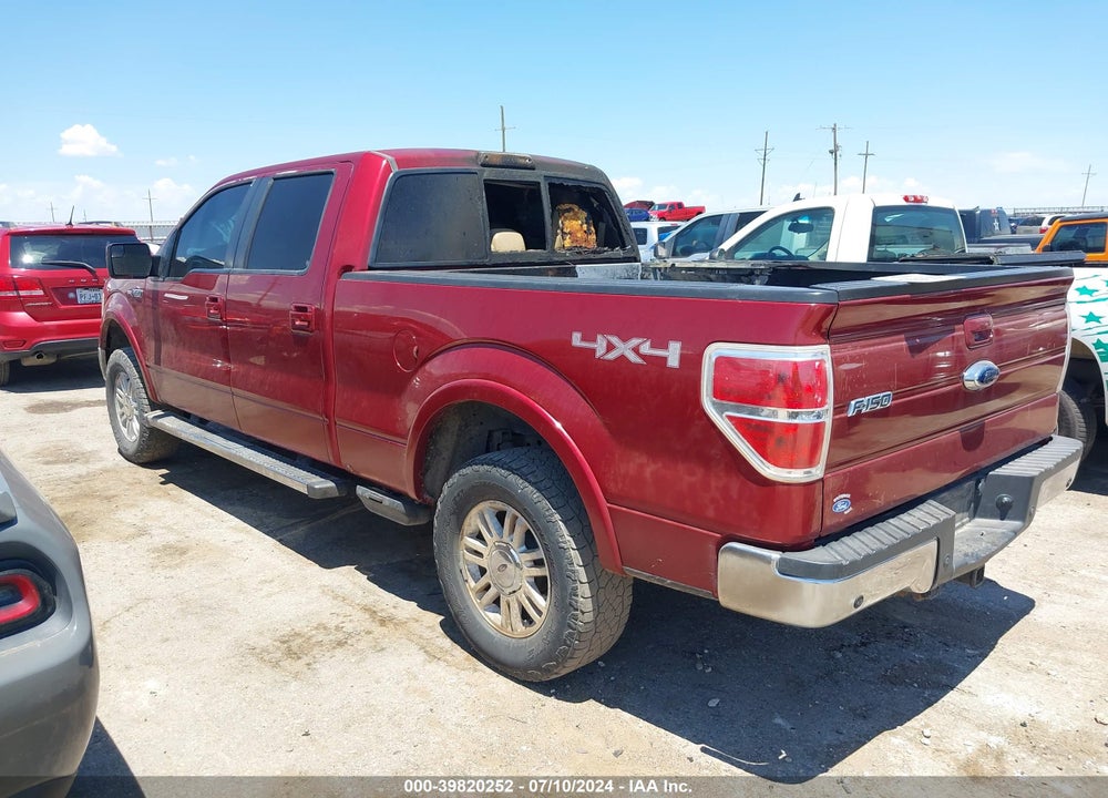2013 FORD F-150 LARIAT VIN: 1FTFW1E6XDFA48782
