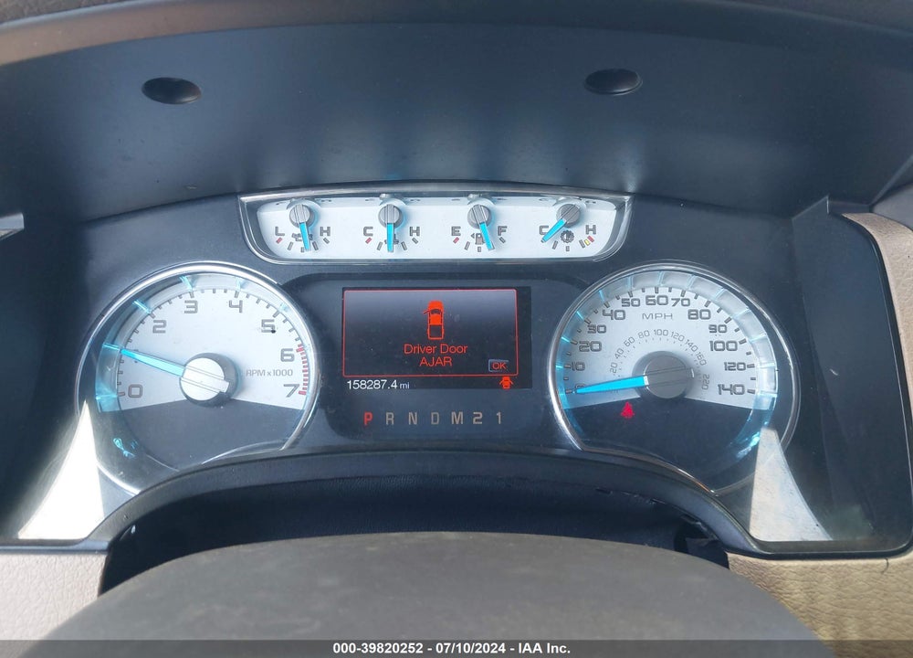 2013 FORD F-150 LARIAT VIN: 1FTFW1E6XDFA48782