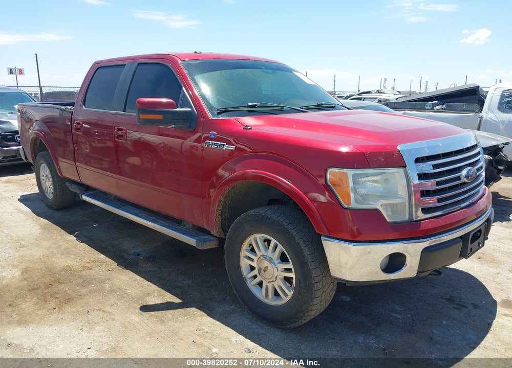 2013 FORD F-150 LARIAT VIN: 1FTFW1E6XDFA48782