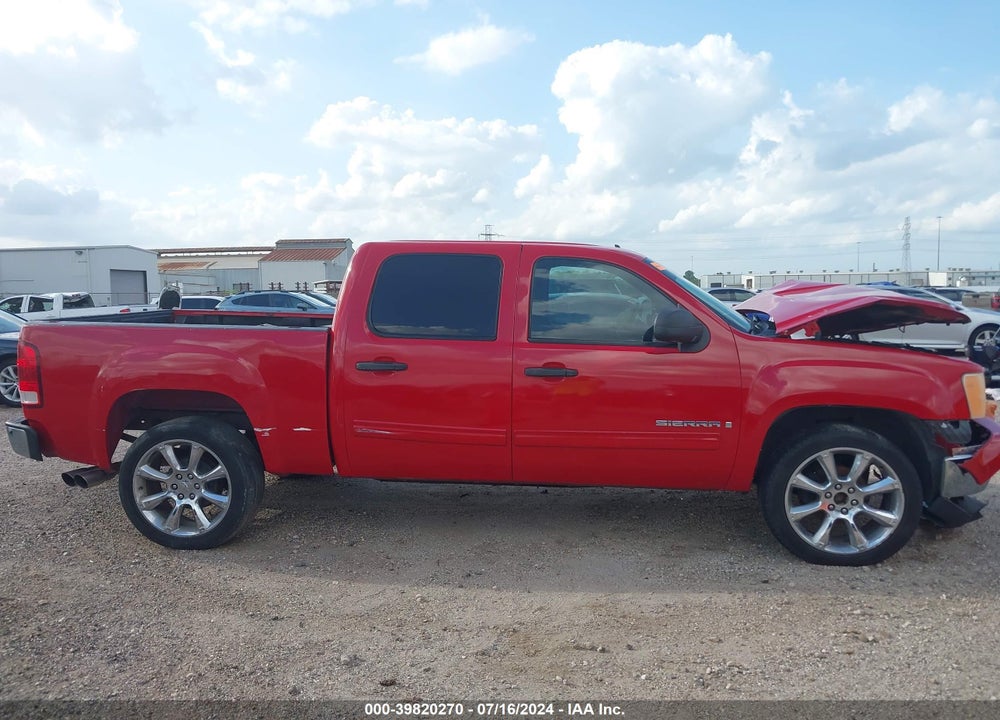 2007 GMC SIERRA 1500 SLE1 VIN: 3GTEC13CX7G518793