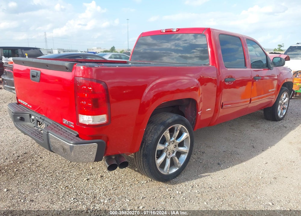 2007 GMC SIERRA 1500 SLE1 VIN: 3GTEC13CX7G518793