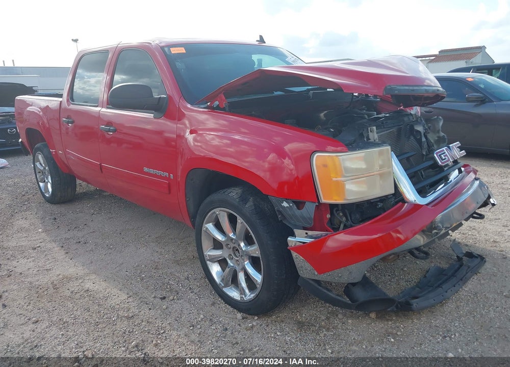 2007 GMC SIERRA 1500 SLE1 VIN: 3GTEC13CX7G518793