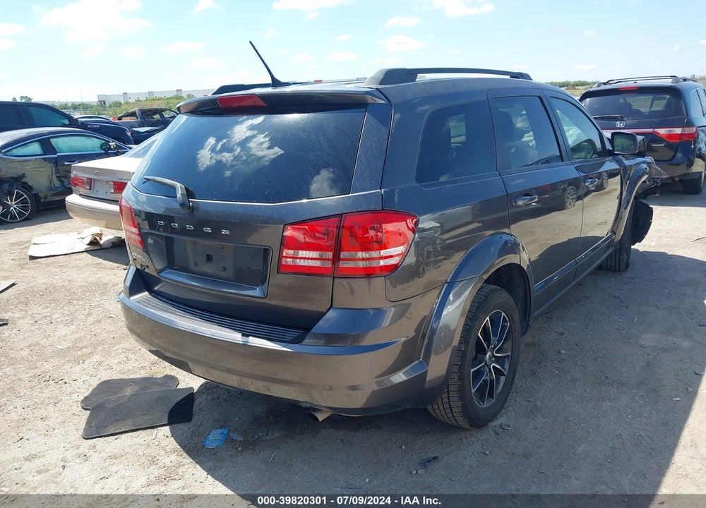 2018 DODGE JOURNEY SE VIN: 3C4PDCAB6JT152311