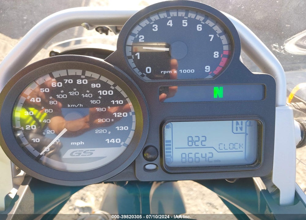 2007 BMW R1200 GS VIN: WB10317A37ZR42798