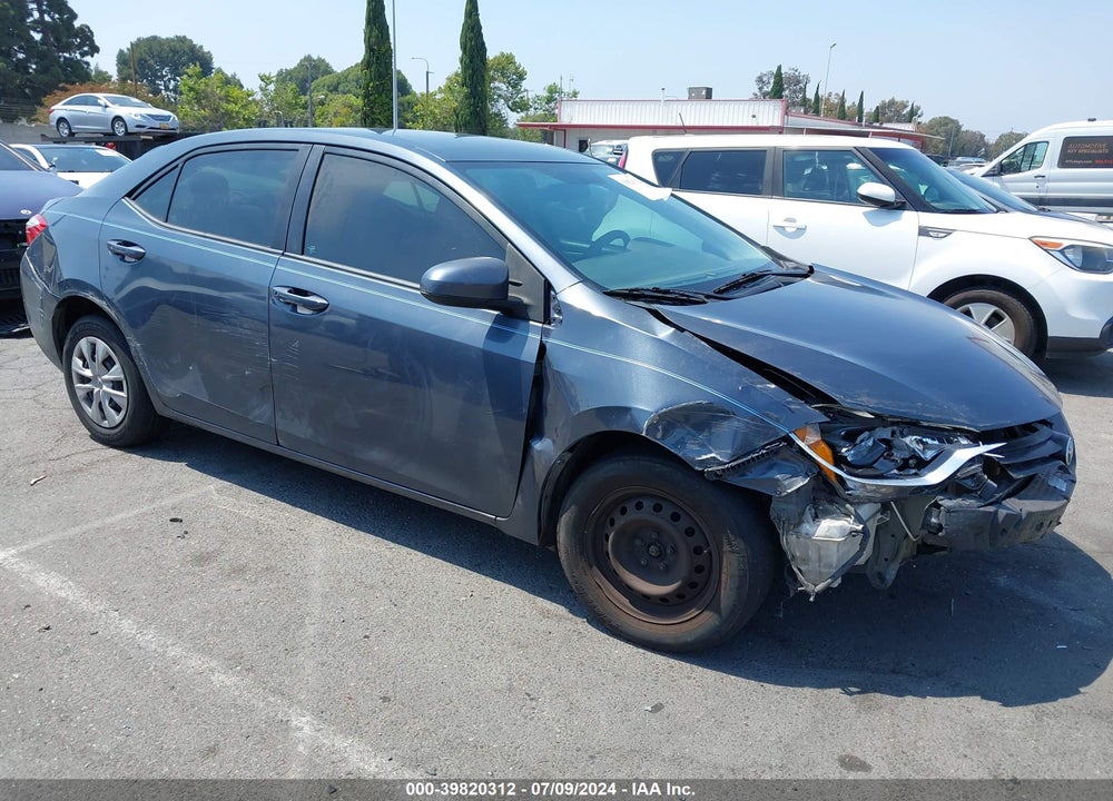 2016 TOYOTA COROLLA L VIN: 5YFBURHE4GP565823