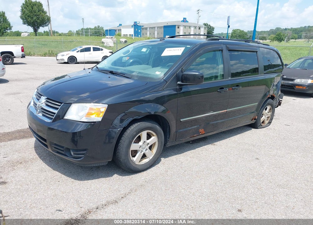 2008 DODGE GRAND CARAVAN SXT VIN: 1D8HN54P58B106888