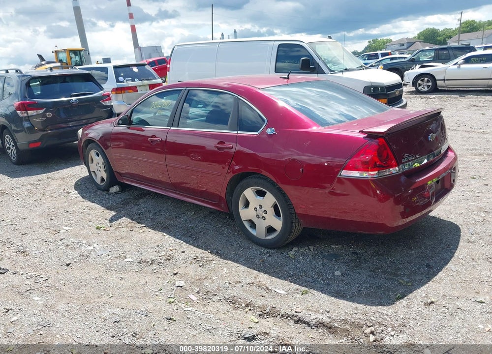 2008 CHEVROLET IMPALA LT VIN: 2G1WV58K481326259