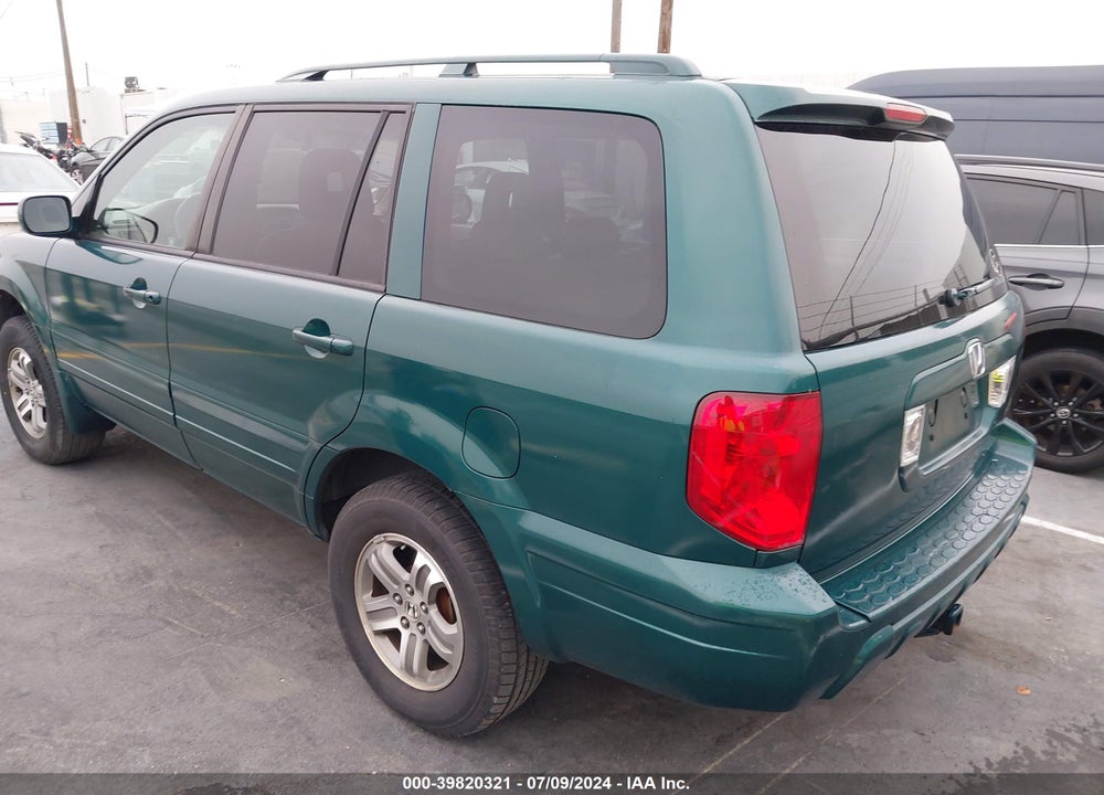 2003 HONDA PILOT EX-L VIN: 2HKYF18563H574472