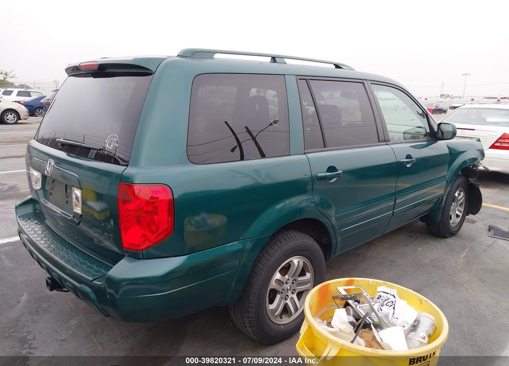 2003 HONDA PILOT EX-L VIN: 2HKYF18563H574472