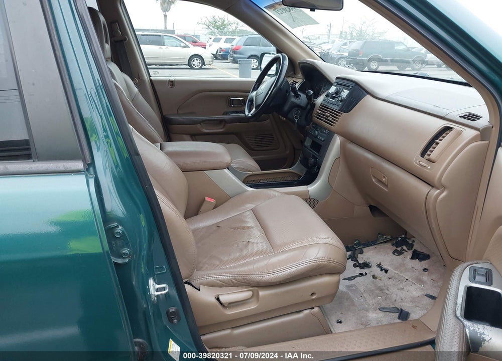 2003 HONDA PILOT EX-L VIN: 2HKYF18563H574472