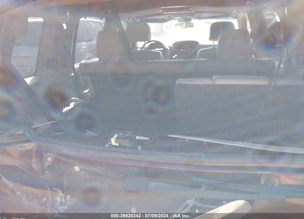 2013 HONDA PILOT TOURING VIN: 5FNYF3H97DB018038