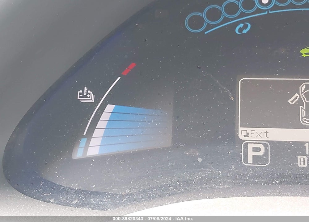 2011 NISSAN LEAF SL VIN: JN1AZ0CP9BT008573