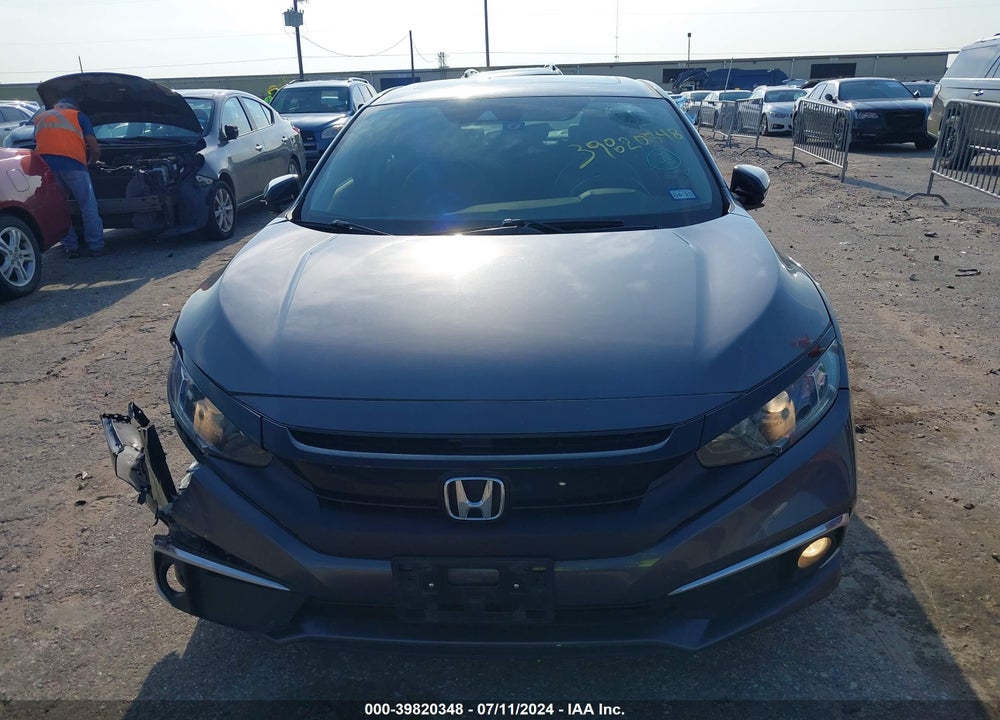 2019 HONDA CIVIC EX-L VIN: JHMFC1F79KX002043