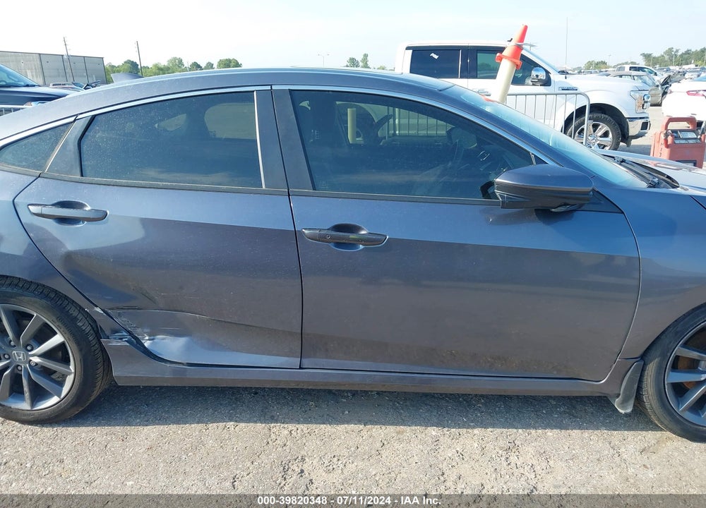 2019 HONDA CIVIC EX-L VIN: JHMFC1F79KX002043