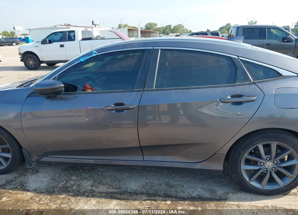 2019 HONDA CIVIC EX-L VIN: JHMFC1F79KX002043